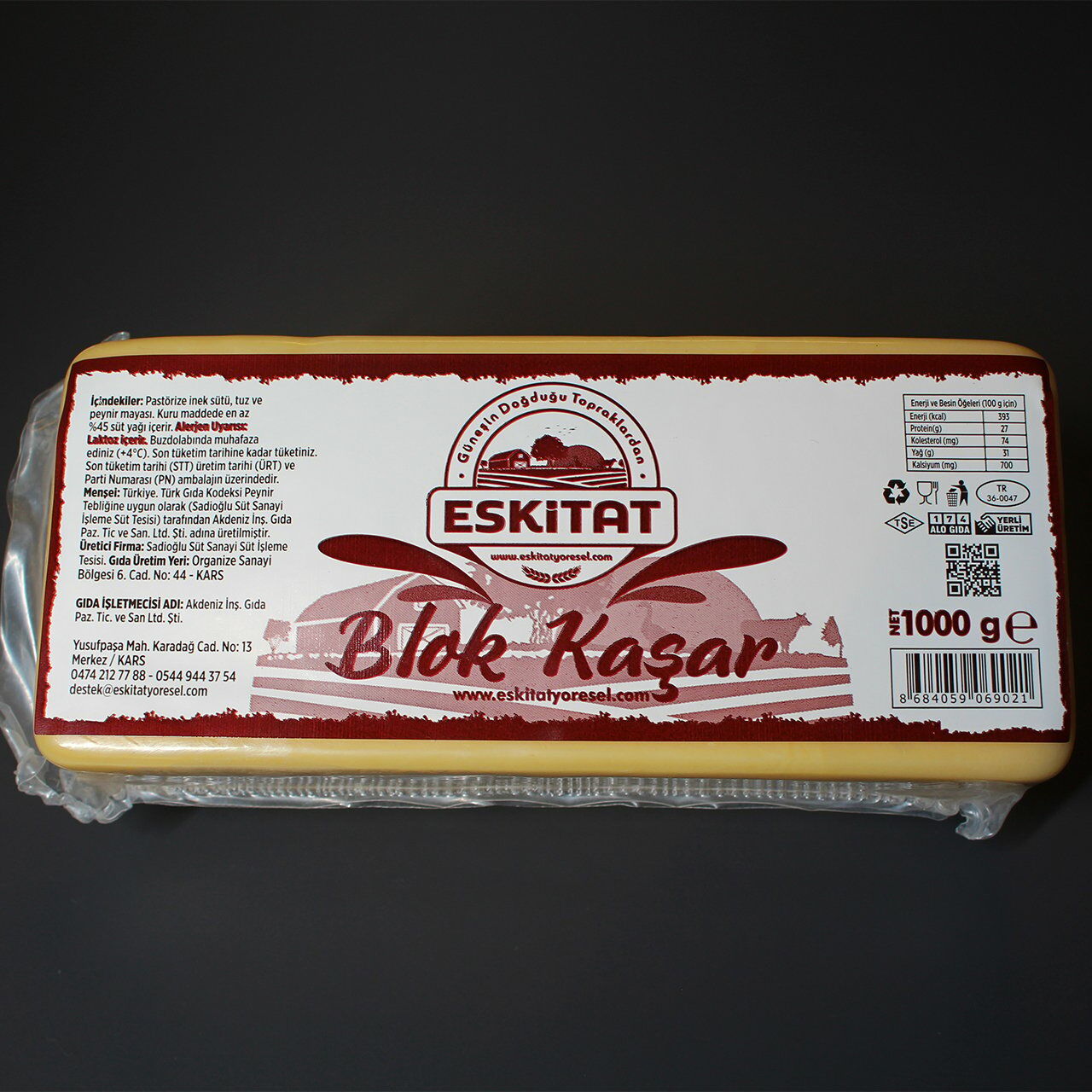 Blok Kaşar Peyniri: Kars Yöresinin Tost Kaşarı